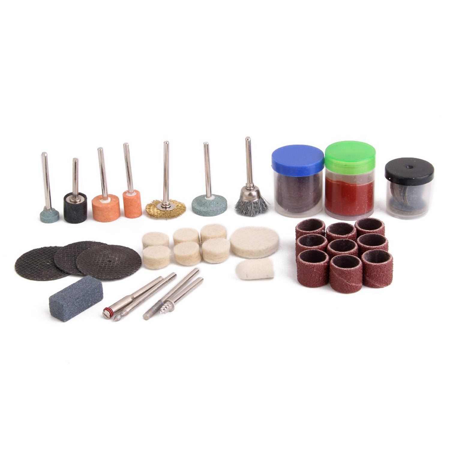 Accessory kit for rotary tools, includes mini drill bits for precision. Accessory kit for rotary tools, includes mini drill bits for precision.